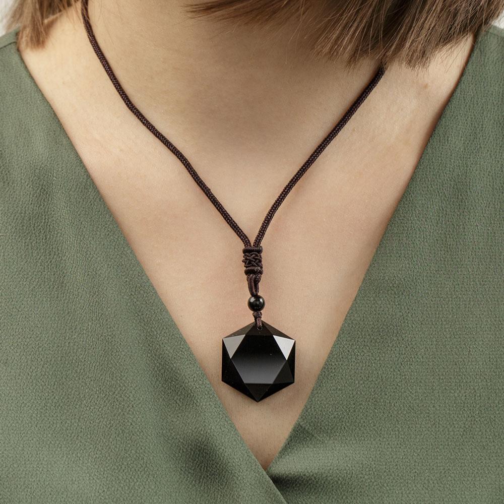 Obsidian Vitality Necklace