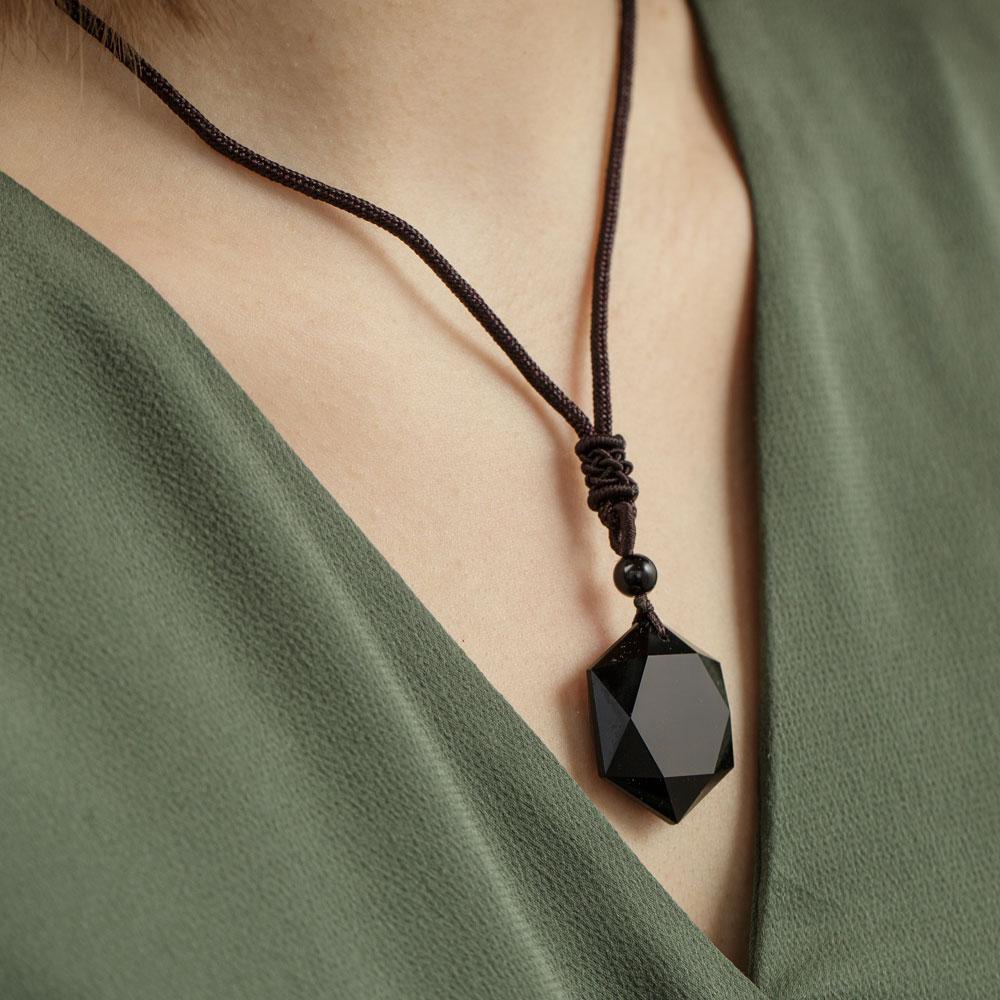 Obsidian Vitality Necklace
